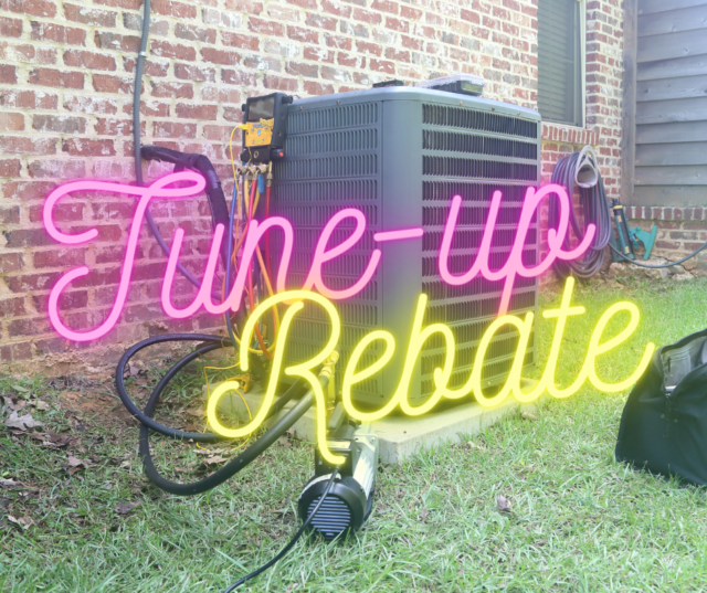 Air conditioner tune-up rebates